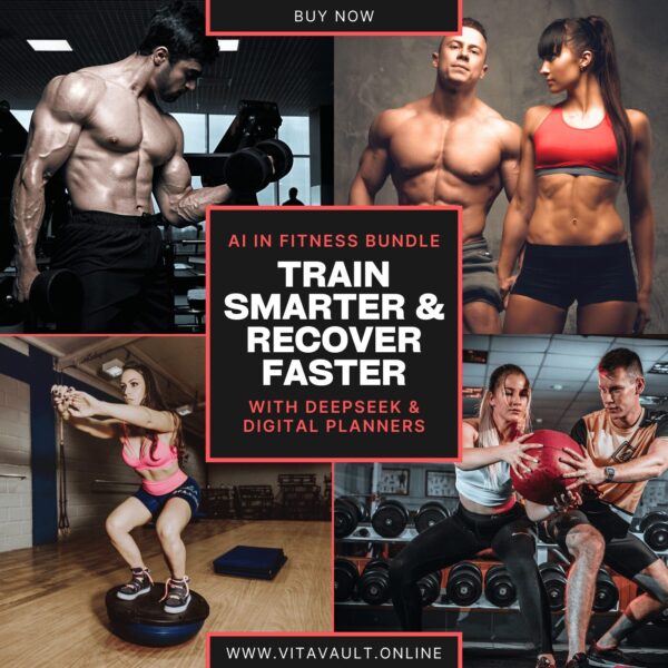 AI in Fitness Bundle – Train Smarter & Recover Faster with DeepSeek & Digital Planners